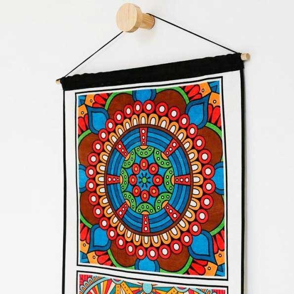 tapiz bohemio colorido 2