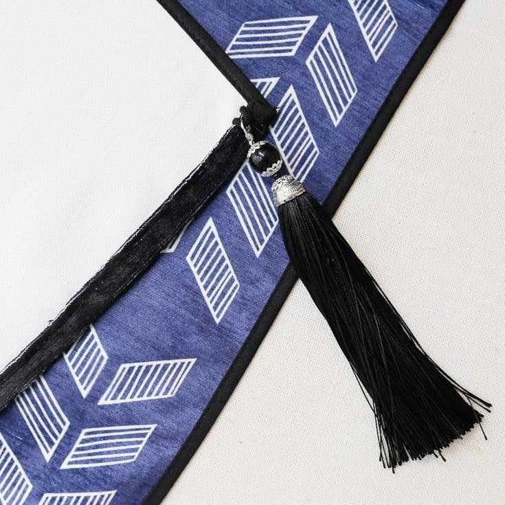 tapiz bohemio largo azul 2