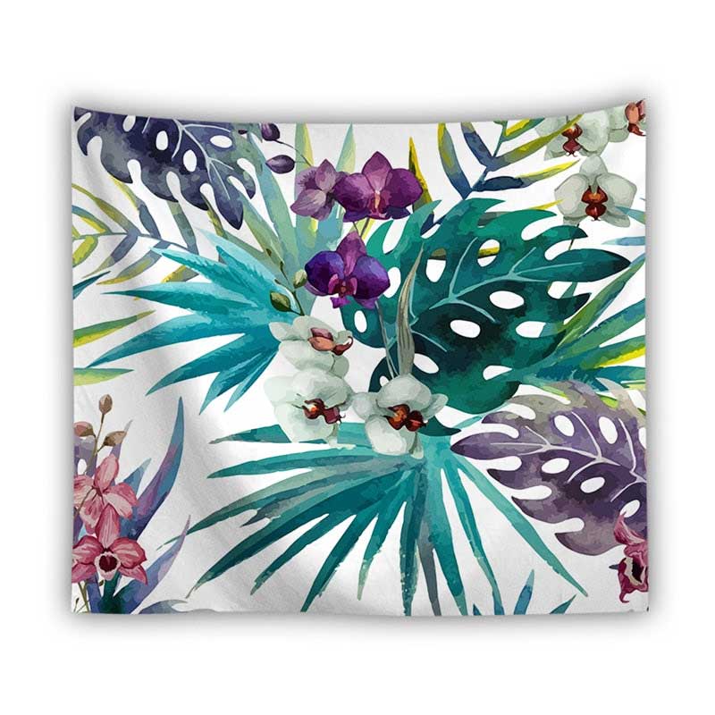 tapiz flores tropicales