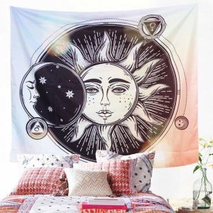 tapiz hippie luna y sol 2