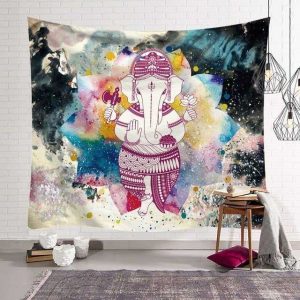 tapiz pared elefante ganesh 1