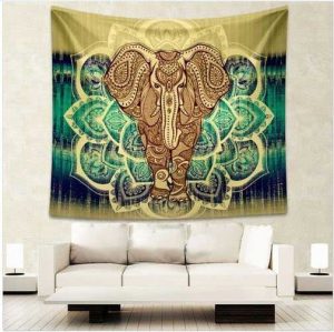 Tapiz hindu elefante